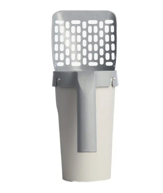Self-Cleaning Litter Scoop & Holder