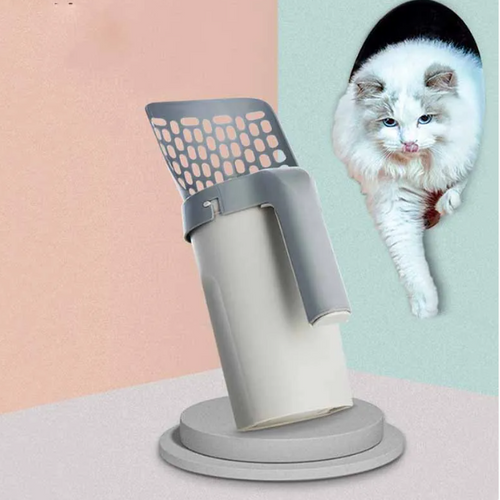 Self-Cleaning Litter Scoop & Holder